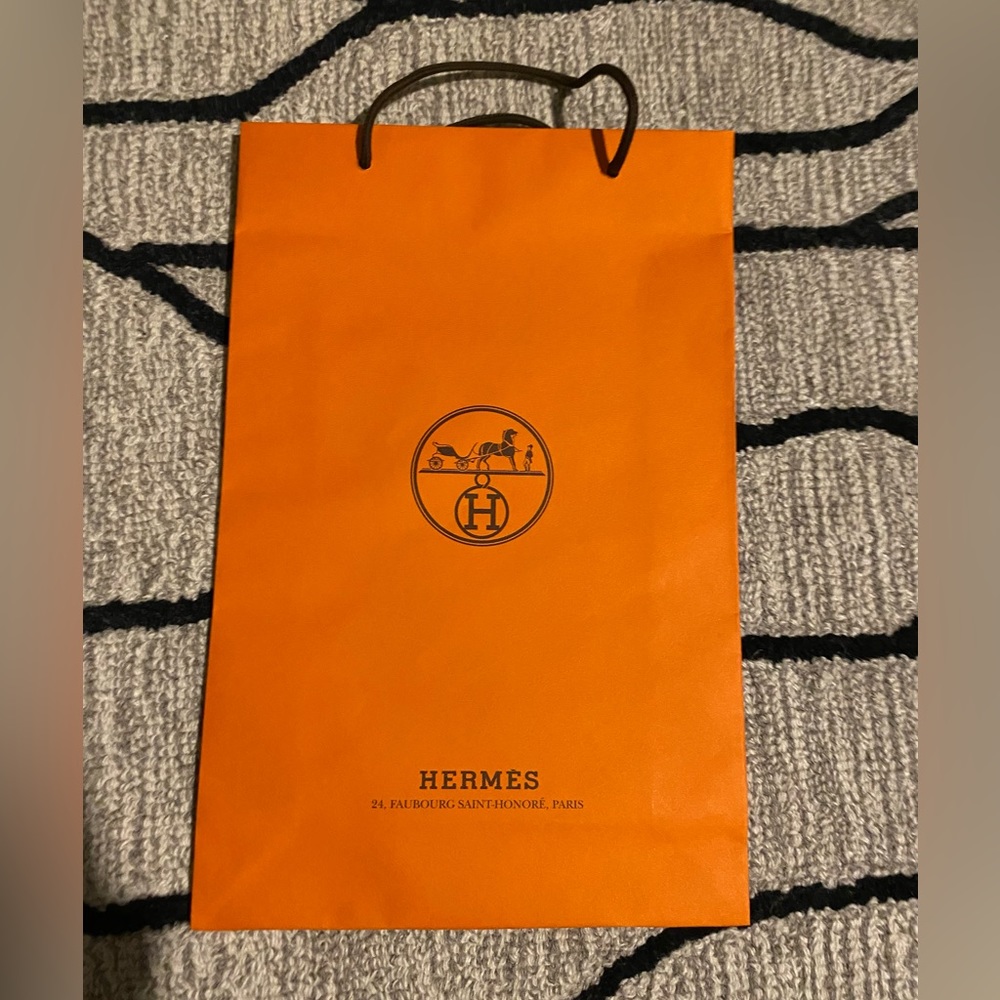 Authentic Hermès Orange Bag